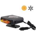 2 In 1 Portable Car Heater Fast Heating Car Defroster Hot And Cold Car Cooling Fan Quick-Heat Fan Defogging Defroster