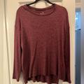 American Eagle Outfitters Sweaters | Ae American Eagle Soft & Sexy Plush Sweater | Color: Red | Size: M