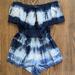 American Eagle Outfitters Pants & Jumpsuits | American Eagle Tie Dye Romper Size Medium | Color: Blue | Size: M