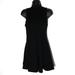 Free People Dresses | Free People Women's Mini Retro Cut Out Back Sleeveless Black Dress Sz Xs | Color: Black | Size: Xs