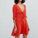 Free People Dresses | Free Peopleall Yours Mini Polka Dot Dress | Color: Red/Yellow | Size: 4