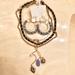 Free People Jewelry | Free People Necklace Set Both Nwt | Color: Blue/Gold | Size: Os