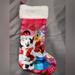 Disney Holiday | Disney Minnie Mouse And Daisy Christmas Stocking | Color: Pink/White | Size: Os