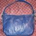 Nine West Bags | Blue Leather Shoulder Bag By Nine West | Color: Blue | Size: Os