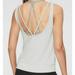 Athleta Tops | Athleta Serenity V Back Tank In Gray Size Xs | Color: Gray | Size: Xs