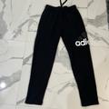 Adidas Pants & Jumpsuits | Adidas Sweatpants With Adidas Logo On Leg , Size Medium | Color: Black | Size: M