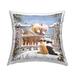 Stupell Industries Farm Dogs & Ponies Winter Snowfall Printed Throw Pillow Design By Pip Wilson /Polyfill blend | 18 H x 18 W x 7 D in | Wayfair