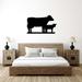 Millwood Pines Cow Family Wall Décor, Metal in White/Black | 22 H x 36 W x 0.12 D in | Wayfair 6E88A8E742DF46198DBD38FF517746E4