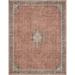 118 x 91 x 0.1 in Area Rug - Well Woven Asha Lilith Vintage Oriental Kilim Brown/Ivory Rug Polyester | 118 H x 91 W x 0.1 D in | Wayfair W-AS-06E-7