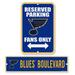 St. Louis Blues Parking & Street Sign Set