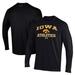 Men's Under Armour Black Iowa Hawkeyes Athletics Performance Long Sleeve T-Shirt