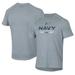 Men's Under Armour Gray Navy Midshipmen Athletics Tech T-Shirt