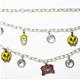 Buckle Down Products Snow White Charm Chain Belt