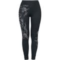 Rock Rebel by EMP Leggings with skull print Leggings black