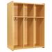 3-Section Wall Locker, Ready-To-Assemble - Tot Mate TML402R.0577