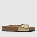 BIRKENSTOCK madrid sandals in gold