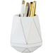 Desk Ceramic Pen Holder Stand Pencil Cup Pot