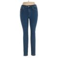 ASOS Jeans - High Rise Skinny Leg Denim: Blue Bottoms - Women's Size 30 - Dark Wash