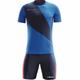 Zeus Kit Alex Herren Trikot-Set mit Shorts royal solar-rot