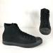 Converse Shoes | Converse Unisex Size 11m 13w Black Lace-Up Closed Toe High Top Sneakers Shoes | Color: Black | Size: 11m 13w