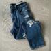 American Eagle Outfitters Jeans | American Eagle 90’s Slim Destroyed Boyfriend Jean | Color: Blue | Size: 6