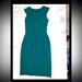 J. Crew Dresses | J. Crew 365 Emerald Green Sheath Dress Women’s Size 4 Midi Dress | Color: Green | Size: 4 Tall (Adult Women’s)