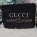 Gucci Bags | Gucci Logo Print Clutch | Color: Black/Red | Size: Os