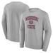 Men's Fanatics Branded Gray Missouri State University Bears Campus Sweatshirt