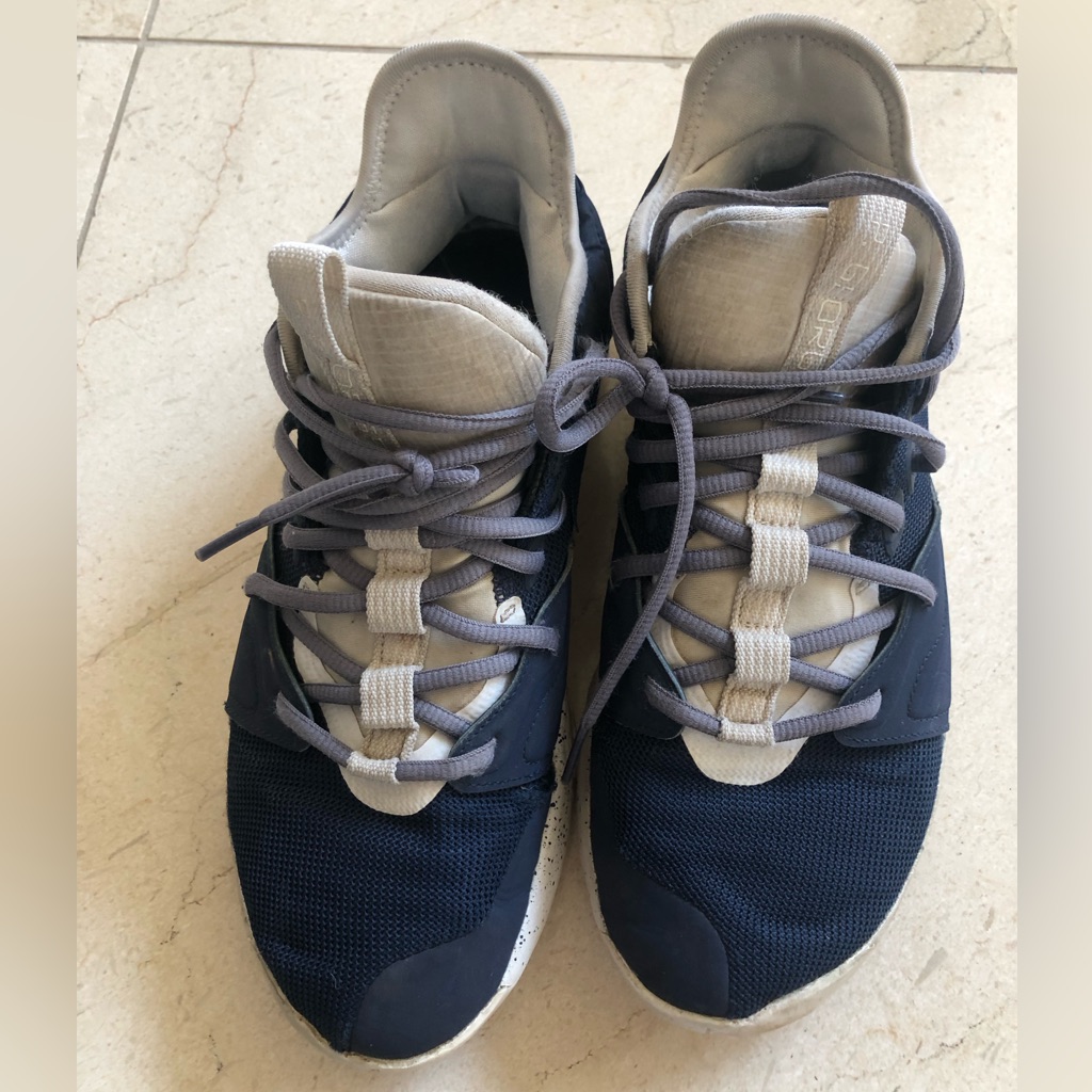 Nike Shoes | Boys Nike Sneakers. Size 9 | Color: Blue/White | Size: 9