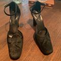 Gucci Shoes | 1996 Gucci (Tom Ford) Pony Hair Strap Pumps | Color: Black | Size: 8