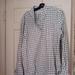 J. Crew Shirts | J, Crew Light Gray And White Buffalo Check Men;S Dress Shirt Size Xl | Color: Gray/White | Size: Xl