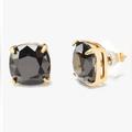 Kate Spade Jewelry | Kate Spade Polished Cut Crystal Studs | Color: Gold/Gray | Size: Os