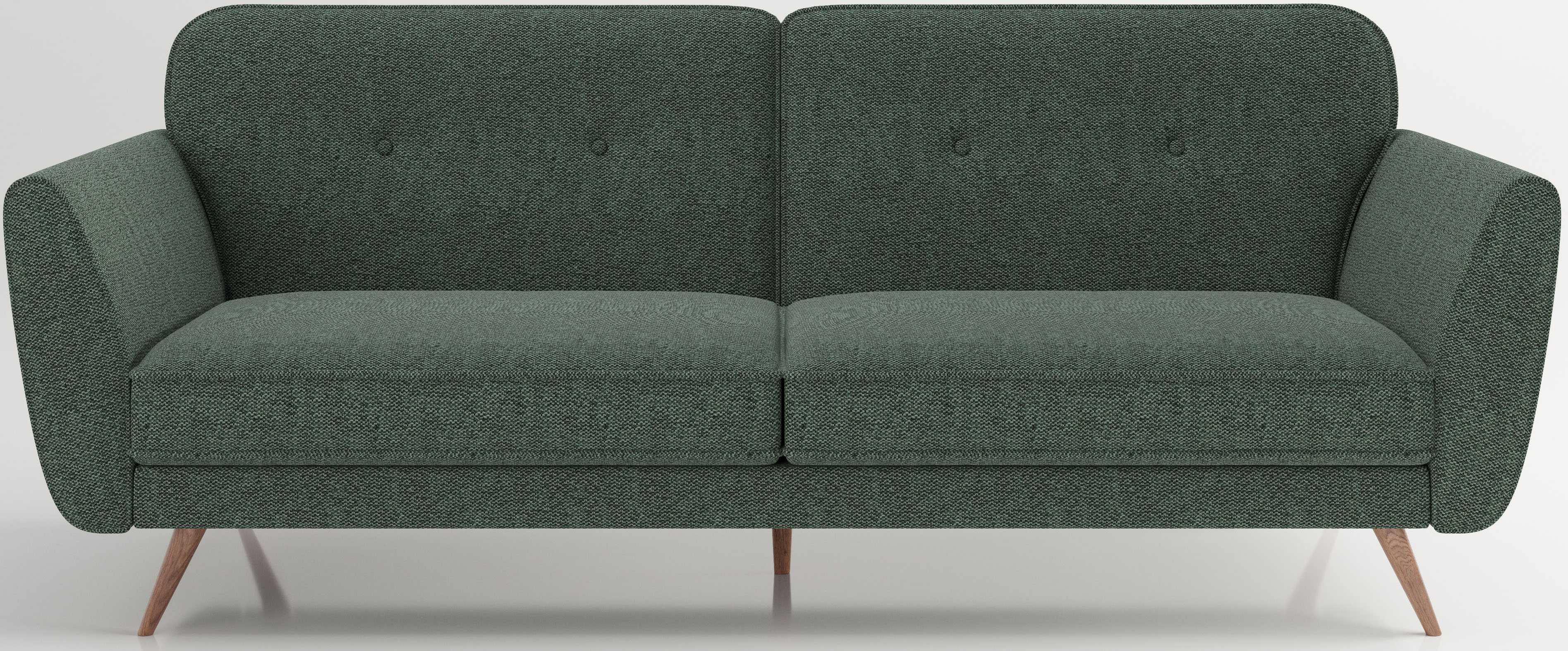 3-Sitzer PHOENIX "Kopenhagen", dunkelgrün, B:222cm H:87,5cm T:83cm, Sofas, Schlafsofa