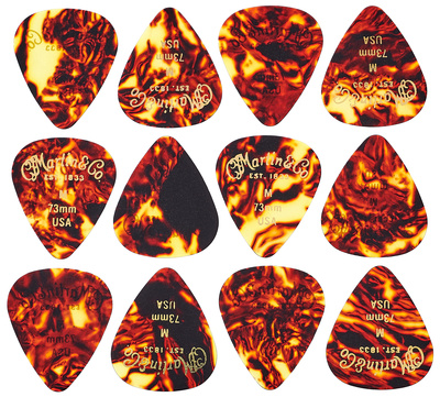 Martin Guitar #1 Pick Pack 0,73 mm