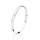 Linda Macdonald Heart Sterling Silver 9ct Gold Bangle