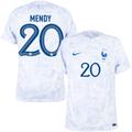 Nike France Away Mendy 20 Shirt 2022-2023 (Official Printing) - S