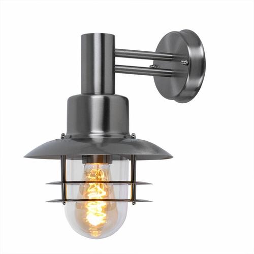 Außenlampe dimmbar mit Fernbedienung Retro Vintage Außenwandlaterne rgb led Wandleuchte hängend,