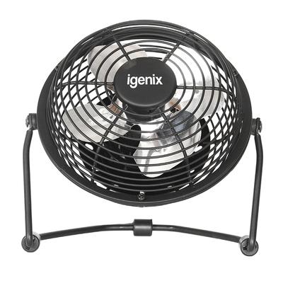4 Inch Usb Desk Fan Black