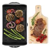 Electric Smokeless Indoor Grill ， Black