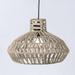 Handwoven Rope Lampshade Pendant Lamp Shade Decors Floors Lamp Pendant Light Cover Ceiling Light Fixture Covers for Bedroom Dining Room Yellow