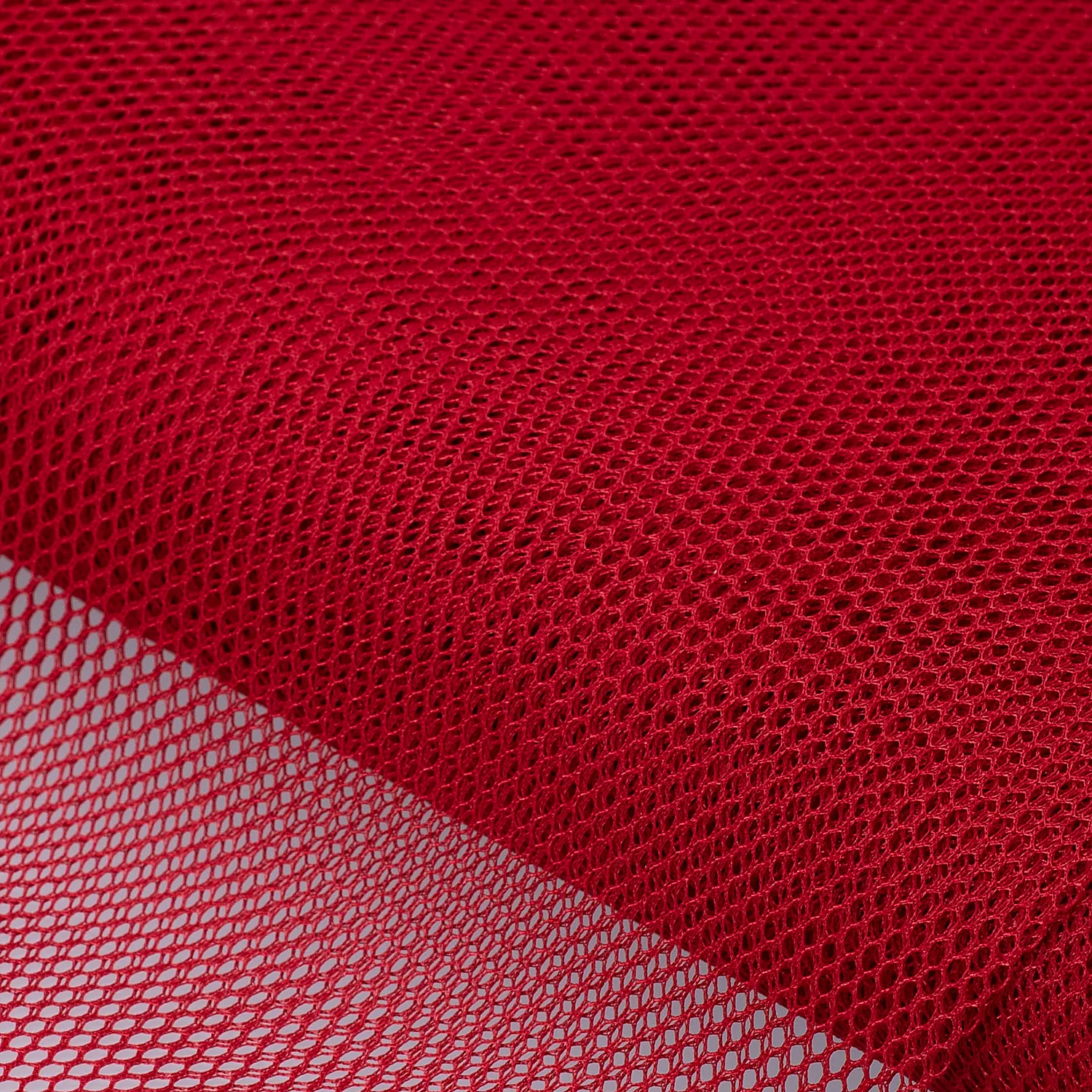 Tissu filet « mesh », rouge