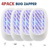 4 Pack Plug in Bug Zapper Indoor Mosquito Zapper Fly Zapper Electronic Mosquito removes with LED Light for Patio Bedroom Kitchen Office