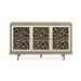 Everly Quinn Jibri 61.13" Wide 1 Drawer Oak Solid Wood Sideboard Wood in Brown | 36 H x 61.13 W x 18 D in | Wayfair