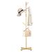 Everly Quinn Daisy-Ann 8 - Hook Freestanding Coat Rack Metal in Yellow | 67 H x 17 W x 12.6 D in | Wayfair 07936BE9315B4772A31FB26E3E09D4F4