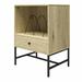 Wade Logan® Terry Record Audio Cabinet Wood/Manufactured Wood in Brown | 32.8 H x 23.75 W x 18.1 D in | Wayfair 4AD19E45DEA0459F8CEA4BDCB6CAFE47