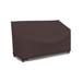 Arlmont & Co. HeavyDuty Multipurpose Waterproof Outdoor Bench Cover, Patio Lounge 3-Seat Deep Bench Cover in Black/Brown | Wayfair