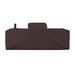 Arlmont & Co. HeavyDuty Waterproof Straight Island Kitchen Cover, Outdoor Weather Resistant Sectional Kitchen Cover, in Brown | Wayfair