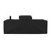 Arlmont & Co. HeavyDuty Waterproof Straight Island Kitchen Cover, Outdoor Weather Resistant Sectional Kitchen Cover, in Black | Wayfair