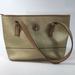 Giani Bernini Bags | Gianni Bernini Shoulder Bag Tan/Goldtone Zip Close | Color: Gold/Tan | Size: Os