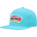 Men's Mitchell & Ness Teal San Antonio Spurs Hardwood Classics MVP Team Ground 2.0 Fitted Hat